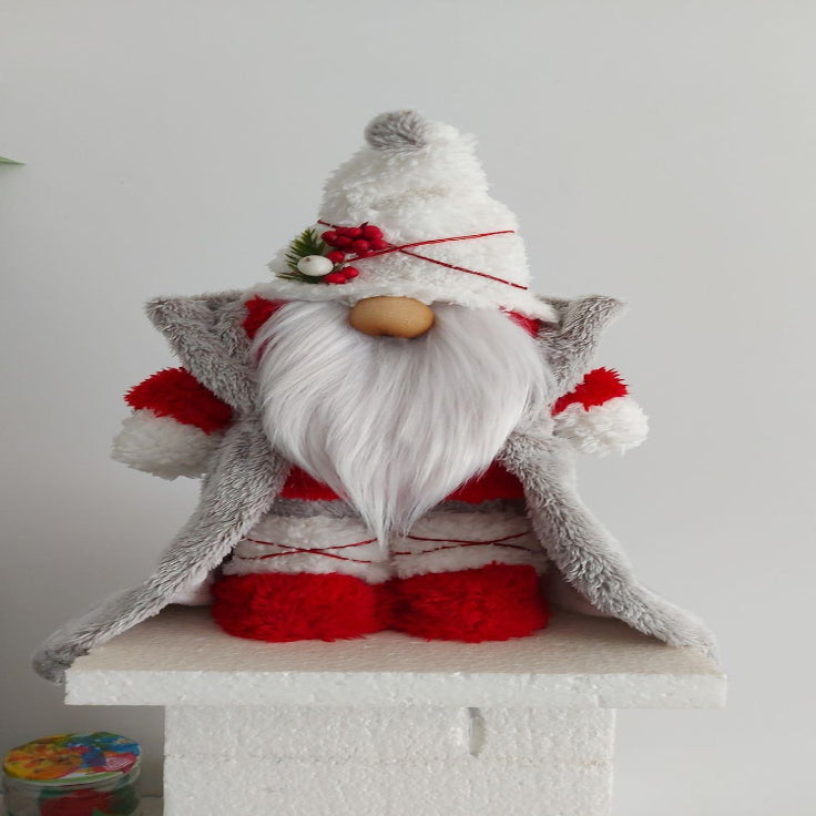 Gnomo Navideño Rojo